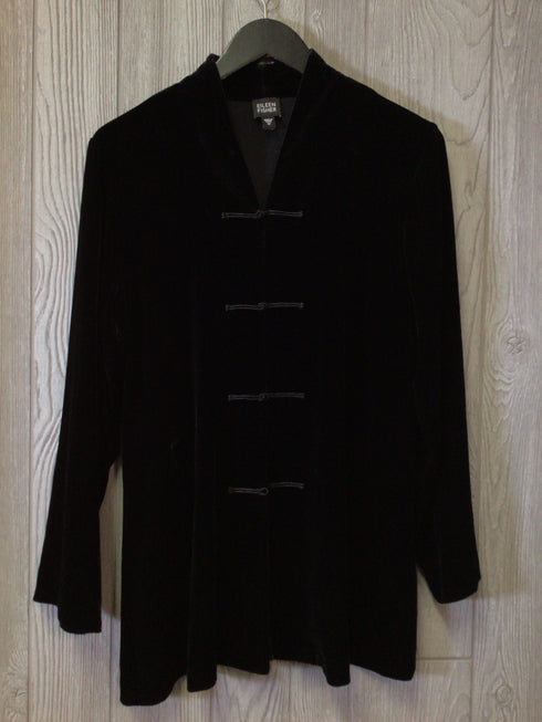 Eileen Fisher Velvet Blazer Size Medium